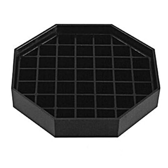 Picture of Bar Maid Trivet-Style Octagon Drip Tray, 6in, Black