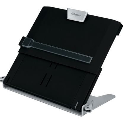 Picture of Fellowes Professional Series In-Line Document Holder, 7in x 12in, Black/Silver