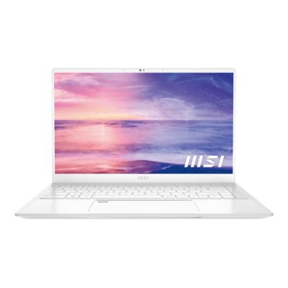 Picture of MSI Prestige 14 EVO A11M-288 Rugged Gaming Laptop, 14in Screen, Intel Core i5, 16GB Memory, 512GB Solid State Drive, Pure White, Windows 10 Home