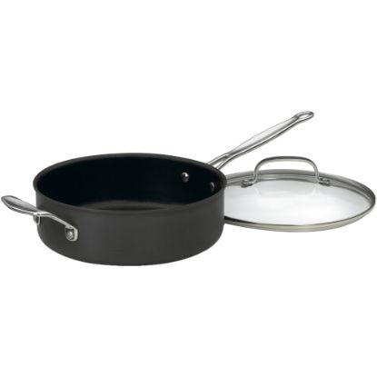 Picture of Cuisinart Chef's Classic Hard-Anodized Non-Stick Saute Pan, 3.5 Qt, Gray