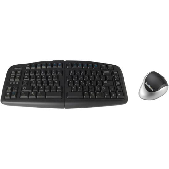 Picture of Goldtouch Gtu-0088 Keyboard Wired & Kov-Gtm-L Left Hand Mouse Bundle - USB Cable Keyboard - USB Cable Mouse - Optical - 1000 dpi - 3 Button - Scroll Wheel - Left-handed Only (PC, Unix) Pack