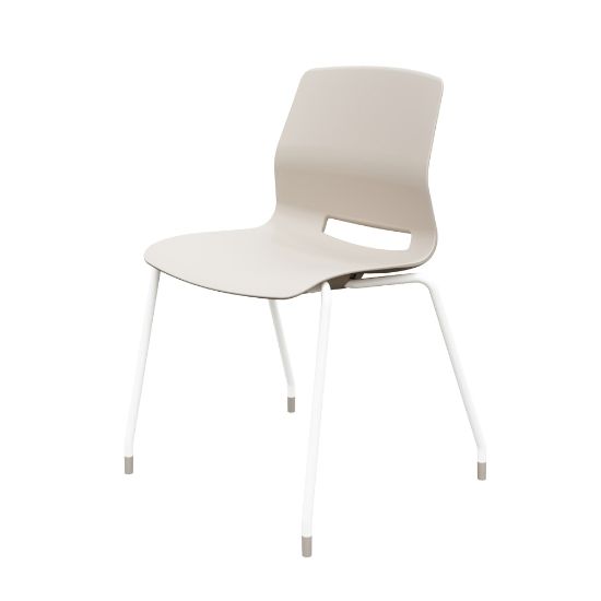 Picture of KFI Studios Imme Stack Chair, Moonbeam/White