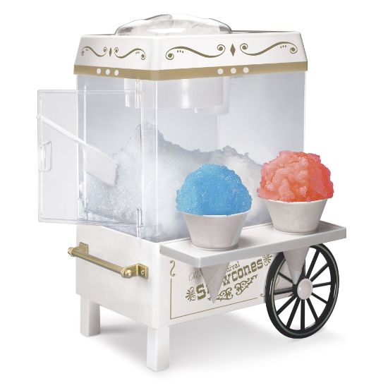 Picture of Nostalgia Snow Cone Maker, 10-1/2in x 15-1/2in, White