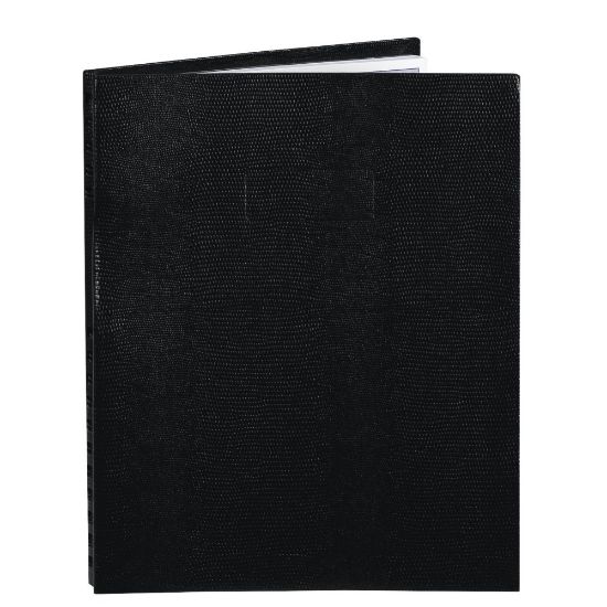 Picture of Blueline NotePro 50% Recycled Notebook, 8 1/2in x 11in, College Ruled, 100 Sheets, Lizard-Like Black