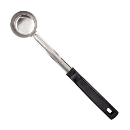 Picture of Vollrath Spoodle Solid Portion Spoon With Antimicrobial Protection, 1 Oz, Black