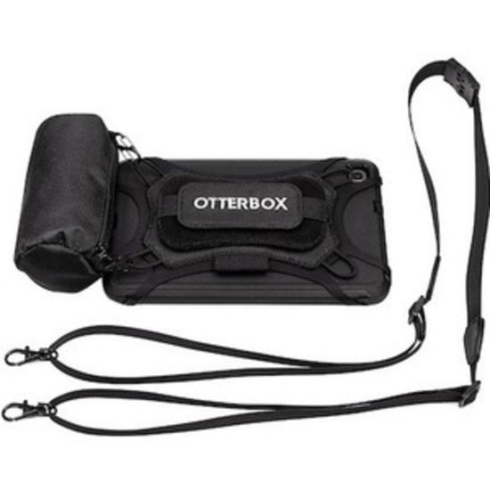 Picture of OtterBox Utility Carrying Case for 7in to 9in Tablet - Black - Neck Strap - 7.6in Height x 5.2in Width x 0.8in Depth - 1 Pack