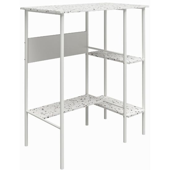 Picture of Ameriwood Home Berkeley 36inW Standing Desk, White Marble