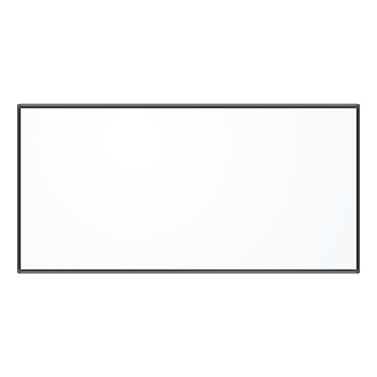 Picture of U Brands PINIT Magnetic Dry-Erase Board, 96in X 48in, Black Aluminum Frame, Actual Size 95in X 47in (3013U00-01)