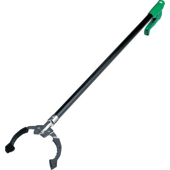 Picture of Unger Nifty Nabber Pro 18in All-purpose Grabber - 18in Reach - Steel, Rubber - Black, Green - 5 / Carton