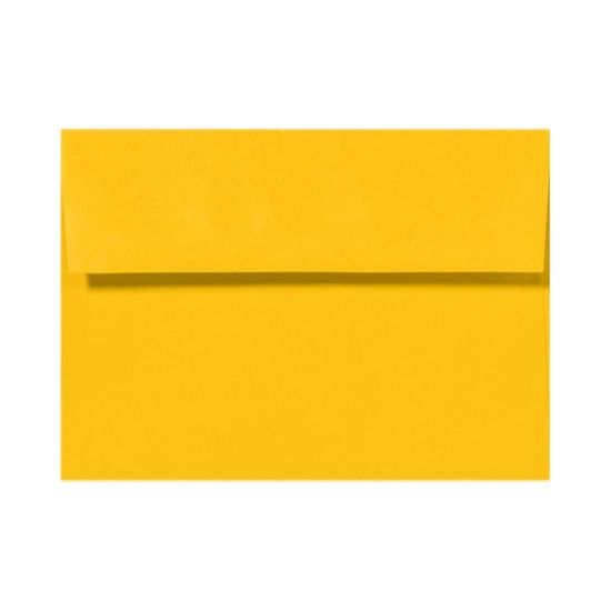 Picture of LUX Invitation Envelopes, A2, Peel & Press Closure, Sunflower Yellow, Pack Of 1,000