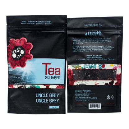 Picture of Tea Squared Uncle Grey Loose Leaf Tea, 2.8 Oz, Carton Of 6 Bags