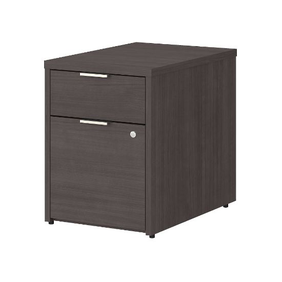 Picture of Bush Business Furniture Jamestown 23-2/3inD Vertical 2-Drawer File Cabinet, Storm Gray, Delivery