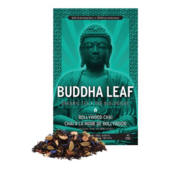 Picture of Tea Squared Buddha Bollywood Chai Organic Loose Leaf Tea, 2.8 Oz, Carton Of 6 Bags