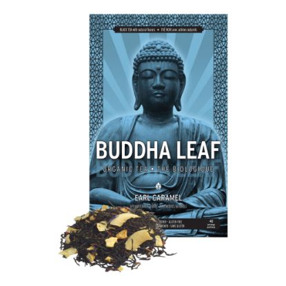 Picture of Tea Squared Buddha Earl Caramel Organic Loose Leaf Tea, 2.8 Oz, Carton Of 6 Bags