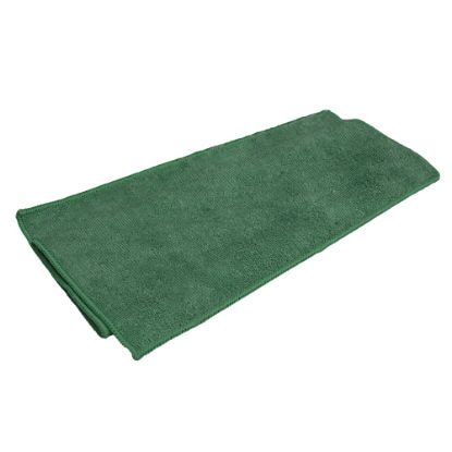 Picture of Microfiber Technologies All-Purpose Microfiber Cleaning Cloths, 16in x 16in, Green, Bag Of 12 Cloths