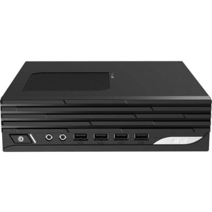 Picture of MSI PRO DP21 12M PRO DP21 12M-428US Desktop Computer - Intel Core i3 12th Gen i3-12100 - 8 GB - 500 GB SSD - Micro PC - Intel H610 Chip - Windows 11 Home - Intel UHD Graphics 730 DDR4 SDRAM - IEEE 802.11ax - 120 W