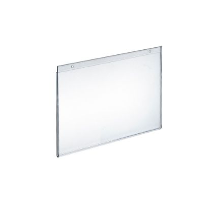 Picture of Azar Displays Wall-Mount U-Frame Acrylic Sign Holders, 9in x 12in, Clear, Pack Of 10