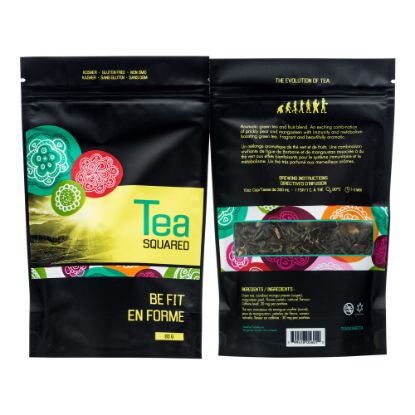 Picture of Tea Squared Be Fit Loose Leaf Tea, 2.8 Oz, Carton Of 3 Bags