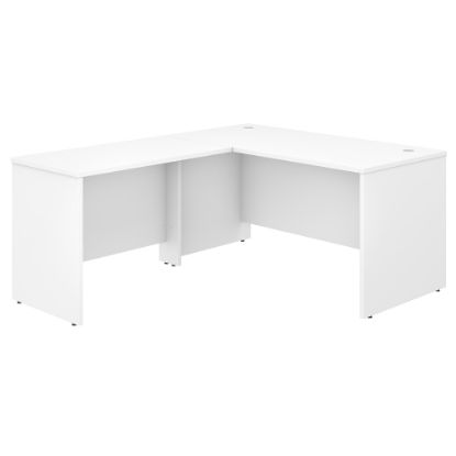 Picture of Bush Business Furniture Studio C 60inW L-Shaped Corner Desk With Return, White, Standard Delivery