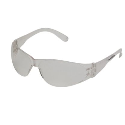 Picture of Crews Checklite Safety Glasses, Black Frame, Clear Anti-Fog Lens