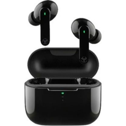 Picture of Treblab True Wireless Earbuds with Touch Control - Stereo - True Wireless - Bluetooth - 33 ft - 20 Hz - 20 kHz - Earbud - Binaural - In-ear - Noise Canceling - Black