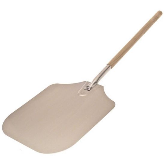 Picture of American Metalcraft Aluminum Pizza Peel, 14in x 16in, 37inD, Silver