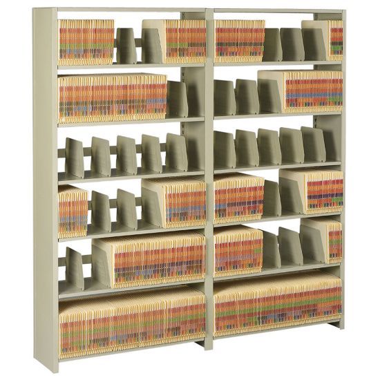 Picture of Tennsco Add-On Unit For 88inH File Shelving Unit, Sand