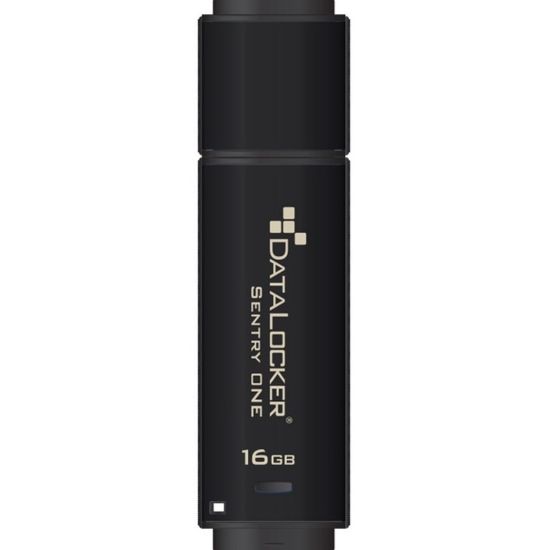 Picture of DataLocker Sentry ONE Encrypted Flash Drive - 16 GB - USB 3.1 - 256-bit AES - 5 Year Warranty - TAA Compliant