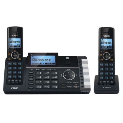 Picture of VTech DS6251-2 DECT 6.0 Expandable 2-Line Cordless Phone With Answering System, 80-1375-00