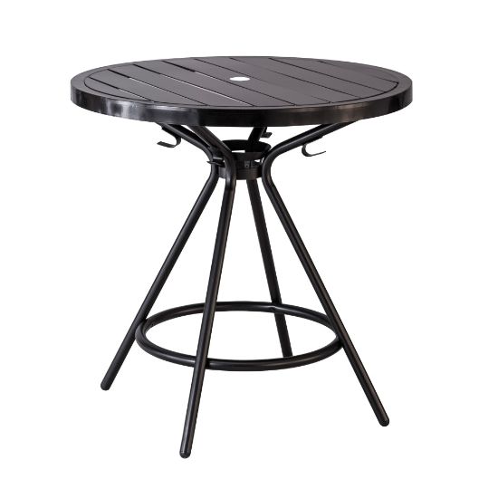 Picture of Safco CoGo Outdoor/Indoor Round Table, 30in Diameter, Black