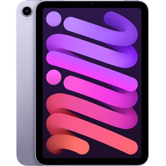 Picture of Apple iPad mini (6th Generation) Tablet, 8.3in Touchscreen, 4GB Memory, 64GB Storage, iPadOS 15, Purple, Apple A15 Bionic SoC