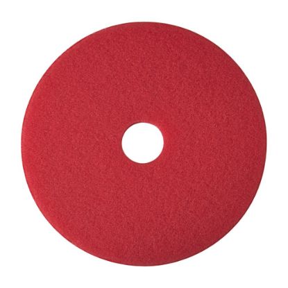 Picture of Niagara Red Buffing Pad 5100N, 20 Inch Diameter, 5/Case