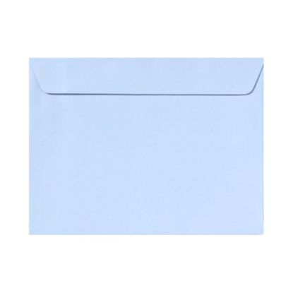 Picture of LUX Booklet 9in x 12in Envelopes, Gummed Seal, Baby Blue, Pack Of 250