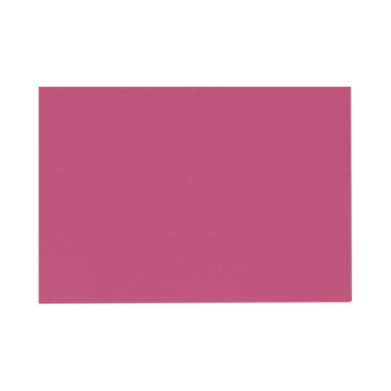 Picture of LUX Flat Cards, A7, 5 1/8in x 7in, Magenta Pink, Pack Of 250