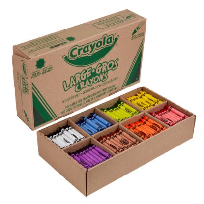 Picture of Crayola Crayons, Assorted Colors, Classpack Of 400 Crayons