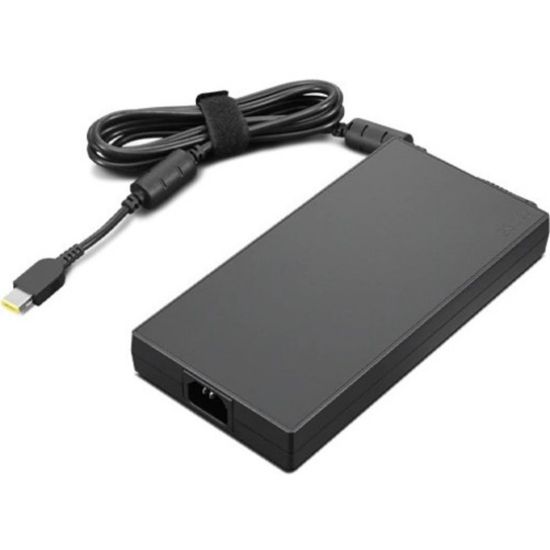 Picture of Lenovo ThinkCentre 230W AC Adapter (Slim Tip) - 230 W - 120 V AC, 230 V AC Input - 20 V DC/11.50 A Output - Black