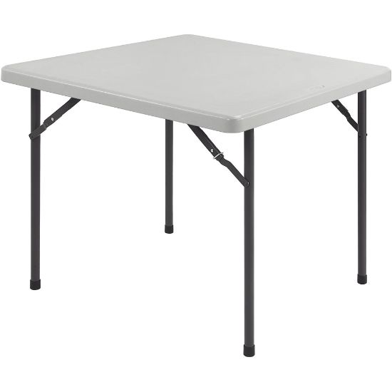 Picture of Lorell Banquet Folding Table, Square, 3ftW, Platinum