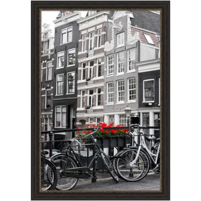 Picture of Amanti Art Narrow Picture Frame, 40in x 28in, Matted For 24in x 36in, Accent Bronze