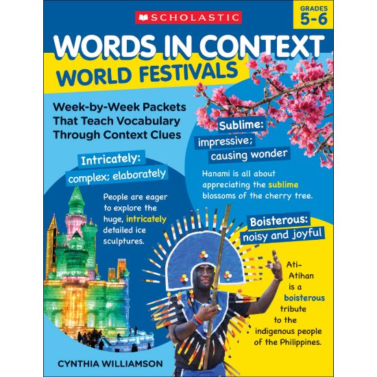 Picture of Scholastic Words In Context: World Festivals, Grades 5 - 6