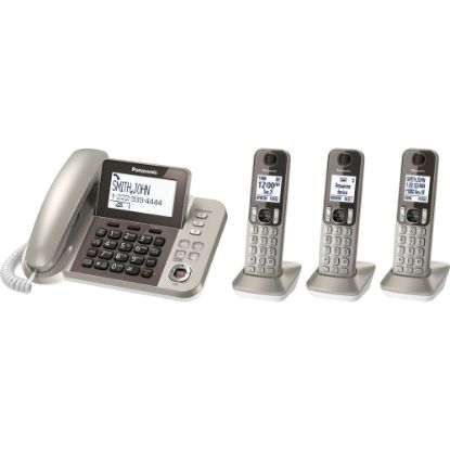 Picture of Panasonic DECT 6.0 Expandable Cordless Phone With Digital Answering Machine, KX-TGF353N