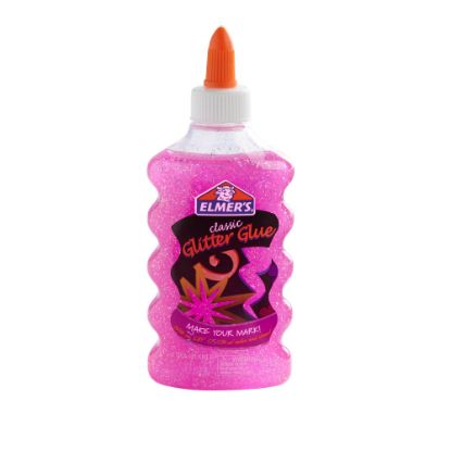 Picture of Elmers Glitter Glue, 6 Oz, Pink