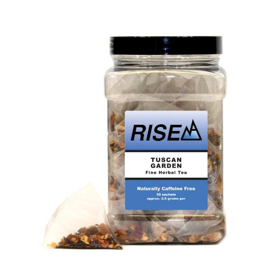 Picture of RISE NA Tuscan Garden Tea, 8 Oz, Canister Of 50 Sachets