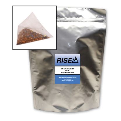 Picture of RISE NA Blueberry Acai Tea, 8 Oz, Bag Of 200 Sachets