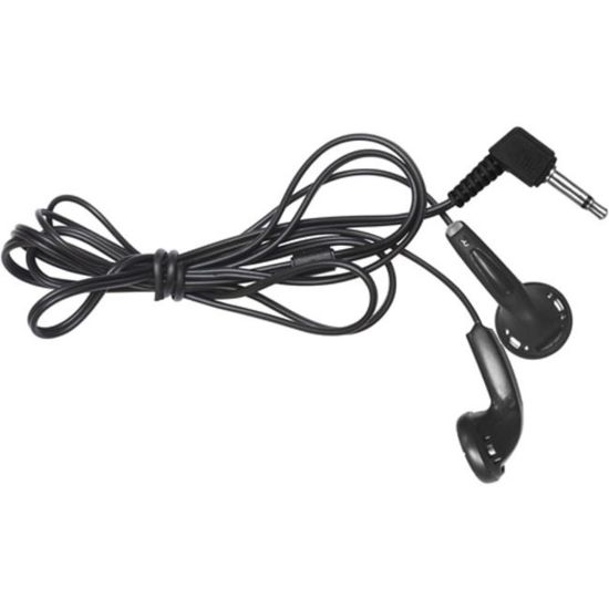 Picture of Hamilton Buhl Additional Mono Ear Buds for ALS700 Only - Mono - Black - Wired - Earbud - Monaural - In-ear