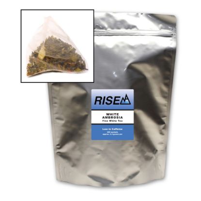 Picture of RISE NA White Ambrosia Tea, 8 Oz, Bag Of 200 Sachets