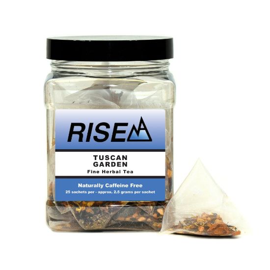 Picture of RISE NA Tuscan Garden Tea, 8 Oz, Canister Of 25 Sachets