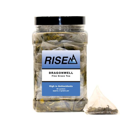 Picture of RISE NA Pu"erh Tea, 8 Oz, Canister Of 50 Sachets