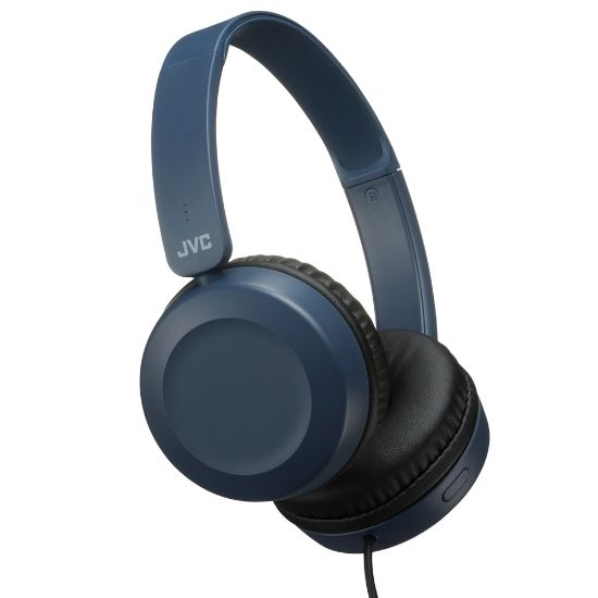 Picture of JVC Wired On-Ear Headphones, Blue, HA-S31M