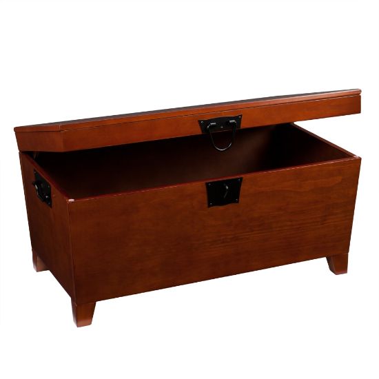 Picture of SEI Furniture Pyramid Trunk Cocktail Table, Oak