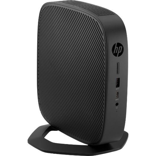 Picture of HP t540 - Thin client - tower - 1 x Ryzen Embedded R1305G / 1.5 GHz - RAM 8 GB - flash - eMMC 64 GB - Radeon Vega 3 - GigE, Bluetooth 5.2 - WLAN: 802.11a/b/g/n/ac/ax, Bluetooth 5.2 - Win 10 IoT Enterprise 2019 LTSC for Thin Clients 64-bit